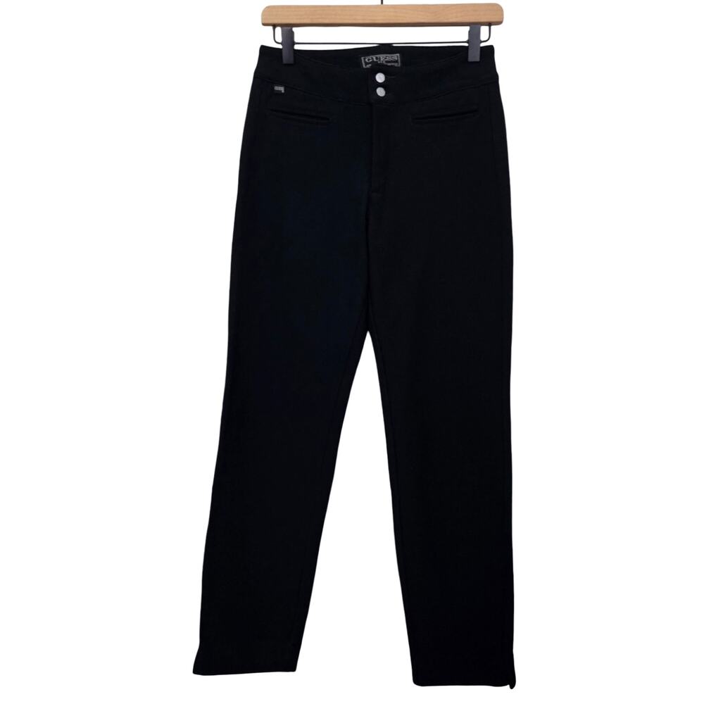 Vintage Guess | Ribbed Stretch Double Button Pants Preppy Sporty Chic 90s